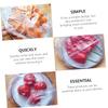 VINTORKY 400pcs Disposable Elastic Food Covers Versatile Food Preservation Bowl Covers for Leftovers Picnics and Outdoor Use Practical and Convenient for All Bowl view 4