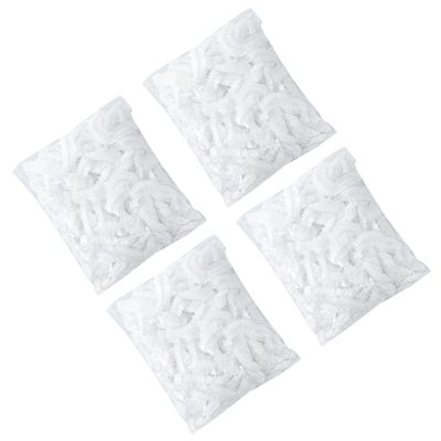 DECHOUS 400pcs Disposable Elastic Food Preservation Covers for Bowls Versatile Plastic Dust Covers for Leftovers Picnics Barbecues Fits Convenient Practical Kitchen