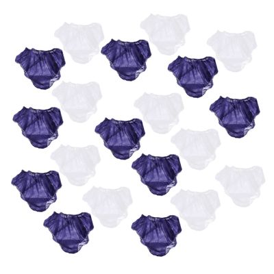 Hoement 20pcs Disposable Women Briefs Full Coverage Underwear No Panty Line Spa Underpants