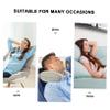 Baluue Natural Silk Eye Mask Blindfold Sleep Mask for Women Men Raised Nasal Bridge view 4
