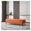 WIKKASSEIR Shoe Bench Shoe Changing Stool Bed End Stool Bedroom Cloakroom Home Door Can Sit and Wear Shoe Stool Sofa Stool Bedside Stool Shower Stool for Inside Shower(C,M 120cm) view 1
