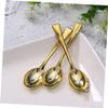 Hoement 48pcs Mini Dessert Spoons Disposable Plastic Cake Spoons for Parties Weddings and Birthdays Smooth Edges for Safe Use for Appetizers and Desserts view 4