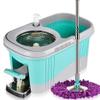 Microfiber Mop Floor Cleaning System-Washable Pads, for Hardwood, Laminate and Tile Cleaning with Soft Padding and Handles, Suitable for Wood, Walls, Kitchens view 1