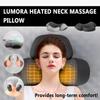 Bulnire Cervicale Pillow,Massaggiatore for il collo 3 in 1, Deep Massage and Relaxation, with Heat, Neck Stretcher Massage Relaxer (Grey) view 3