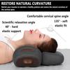 Bulnire Cervicale Pillow,Massaggiatore for il collo 3 in 1, Deep Massage and Relaxation, with Heat, Neck Stretcher Massage Relaxer (Grey) view 4
