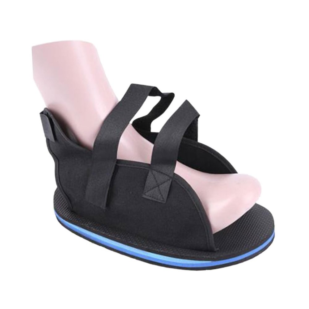 GARVALON Postoperative Protection Foot Shoes Broken Foot Walking Boot Fractures Shoes Ankle Support Comfortable Sole Multi-directional Tape
