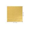 PHENOFICE 200pcs Gold Wrapped Candy Wrappers Aluminium Foil Paper Pack Foil Paper Wrapping for Party Favors view 2