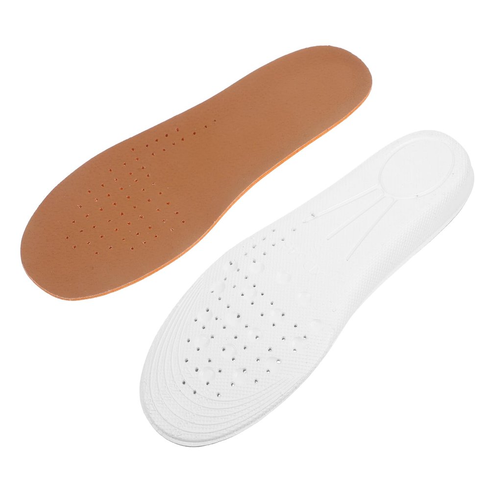 BEBEMOKO 1pair Pig Skin Height Increase Shoe Pads Comfortable Breathable Insoles for Men and Women s for Everyday Use
