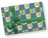 Vintage Christmas Wrapping Paper, Retro Classic Xmas Gift Wrap, Nostalgic Design for Grandparents (Carolers, 6 foot x 30 inch roll) view 3