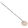 GARVALON Detachable Rotary Mop Pole Reinforced Stainless Steel Handle and Plastic Base for Easy Maneuverability Tight Spaces for Floor Cleaning view 1