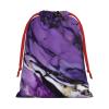BGSHJVF Marble Purple Print Holiday Drawstring Gift Bags,Christmas Gift Wrapping Sacks Pouches For Xmas Presents Party Favor view 2