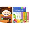 Venture Pal Mushroom Coffee & Electrolyte Powder Bundle: 12 in 1 Coffee with Ashwagandha for Focus & Immunity + Sugar-Free Electrolyte Packets with 5 Vitamins & 7 Electrolytes - 40 Servings & 16 Stick view 1