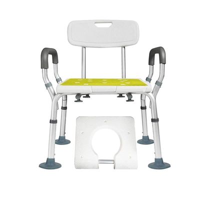 SJIALEN Elderly Bath Chair Toilet Seat Shower Chair Non-Slip Pregnant Woman Disabled Safety Adjustable Home Shower Chair Bathroom Chairs(E)