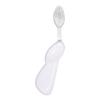RADIUS Toothbrush with Replaceable Big Brush Head BPA Free ADA Accepted - Left Hand - Pastel White Brush with Pastel White Case view 2