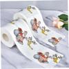 Christmas Toilet Paper 2 Rolls Santa Claus Printed Christmas Toilet Roll Funny Merry Toilet Paper Stocking Stuffers Party Favors Toilet Paper Bulk Toilet Tissue. view 2