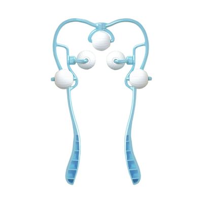 BEBEMOKO Cervical Spine Massage Instrument Neck Pain Relief Scalp Stress Relax Spine Cracker Back Massager Heat Trigger Point Massager Tool