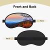 Blue Ridge Mountains Print Sleep Eye Mask Comfortable Sleep Aid for Men Women Travel Yoga Meditation Mask view 2