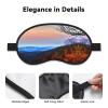 Blue Ridge Mountains Print Sleep Eye Mask Comfortable Sleep Aid for Men Women Travel Yoga Meditation Mask view 3