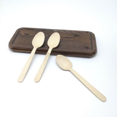 100% Compostable Spoons- 100 Large Disposable Utensils (6.3 in.) Household Essentials.Biodegradable Spoons.Disposable Spoons (100)