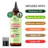 Botanic Hearth Hair Oil for Hair Growth & Home Hair Perm Kit | Strengthening Dry, Frizzy, Damaged Hair & Scalp Treatment | Rosemary & Batana Hair Oil  6.7 Fl Oz view 2