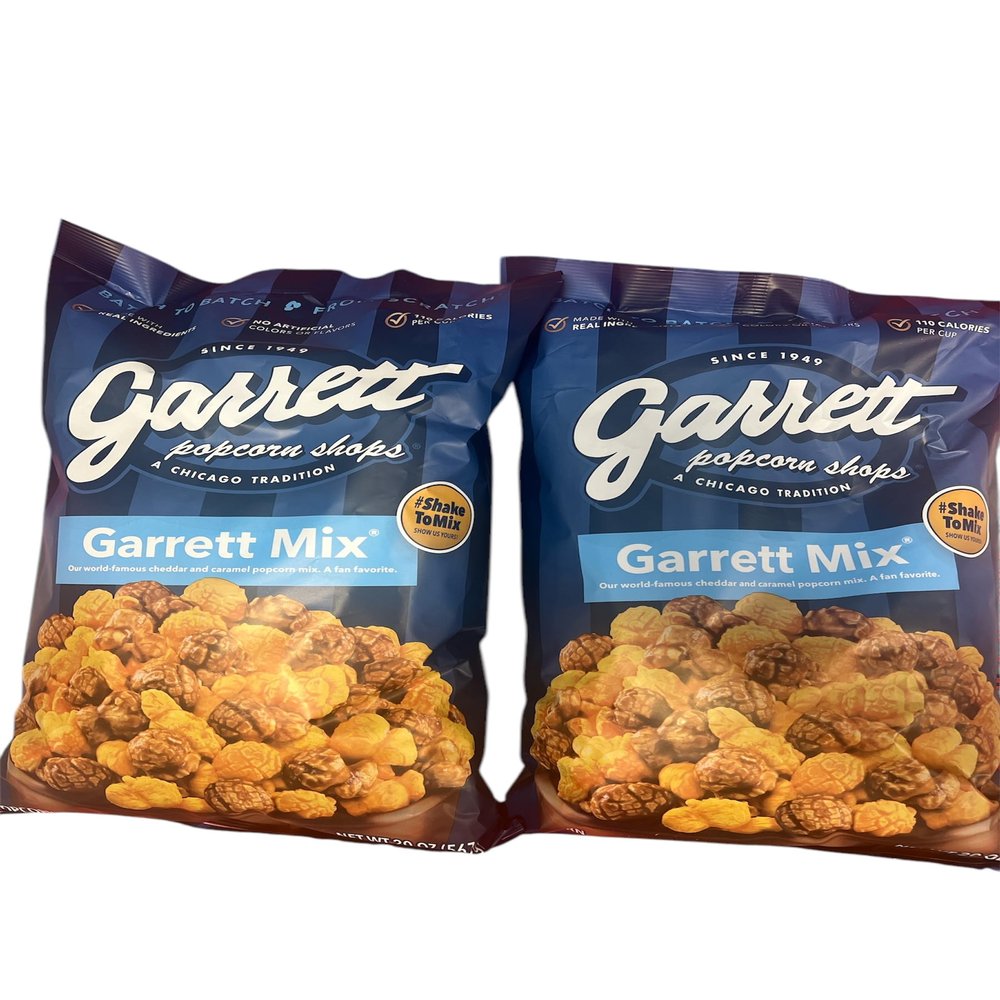 Garrett Mix Classic Popcorn Snacks, 20 oz, Pack of 2
