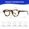 Reading Glasses for Women Men - Reading Glasses Blue Light Blocking Readers Anti Glare Filter Lightweight Eyeglasses, 0.0x Magnification Reader Glasses view 2