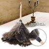 2Pcs Dusters with Wood Handle Non Electrostatic Washable Car Dusters Household Handmade Dusters for Home Office view 3