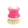 Baluue Natural Coconut Palm Dish Washing Brush Kitchen for Pots and Dishes Ergonomic Handle Random Decontamination Power for Restaurant Use view 1