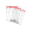Cellophane bags (200 pieces) transparent with self-sealing strip, 200 adhesive cellophane clear bag in various sizes. Candy bags, cookie bags, bags for gifts, jewelry, books, cards, etc. (Transparent, 5x5 In) view 1