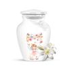 Angel Wings Child Urn for Ashes - Memorial Urn with Floral Fairy Design - 10-Inch Metal Cremation Urn with Velvet Bag - Elegant Keepsake for Infant or Small Child's Remembrance (Pack of 4, Keepsake) view 2