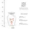 Angel Wings Child Urn for Ashes - Memorial Urn with Floral Fairy Design - 10-Inch Metal Cremation Urn with Velvet Bag - Elegant Keepsake for Infant or Small Child's Remembrance (Pack of 4, Keepsake) view 3
