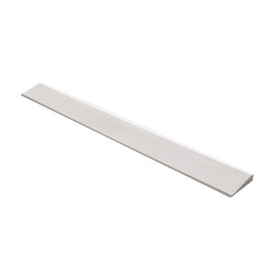 HXYhydrypd Plastics Threshold Ramp, 1-7cm/0.4-2.8in Rise Portable Ramp for Sweeping Robot, Threshold Strip for Doorway Indoor Bathroom(White,100x10x2cm)