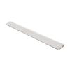 HXYhydrypd Plastics Threshold Ramp, 1-7cm/0.4-2.8in Rise Portable Ramp for Sweeping Robot, Threshold Strip for Doorway Indoor Bathroom(White,100x10x2cm) view 1