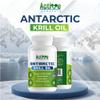 Active Lifestyle Antarctic Krill Oil Supplement, High Absorption EPA, DHA, Astaxanthin & Phospholipid, Red Krill, GMO Free, Gluten Free, Soy Free, Dairy Free, Lab Tested, Made in USA view 2