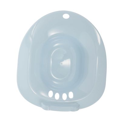 GARVALON Sitz Bath Basin for Toilet Seat Postpartum Care Wash Basin for Pregnant Women Comfortable Soothing Relief for Hemorrhoids Easy to Clean Spill Design