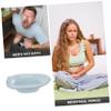 GARVALON Sitz Bath Basin for Toilet Seat Postpartum Care Wash Basin for Pregnant Women Comfortable Soothing Relief for Hemorrhoids Easy to Clean Spill Design view 4
