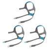 3 Pack F20 Medium Size Replacement Headgear Straps Compatible with AirFit/AirTouch F20, Supplies Straps Magnetic Clips Included view 1