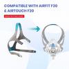 3 Pack F20 Medium Size Replacement Headgear Straps Compatible with AirFit/AirTouch F20, Supplies Straps Magnetic Clips Included view 2