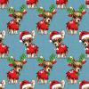Chihuahua Wrapping Paper, Christmas Xmas Gift Wrap for Dog Mom, Naughty Apple Head Doggy Holiday Theme (Chi Snow, 12 foot x 30 inch roll) view 2