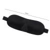 , 3D Contoured Cups and Curved Shapes Adjustable Straps Eye Cover Eye Shade Cover Eye Mask Sleep Eye Mask with Storage Bag and 1 Pair Earplugs for Nap Sleeping view 2