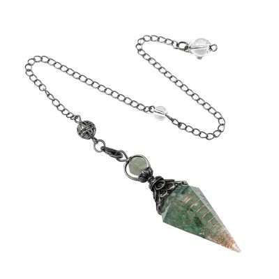 Natural Pendulums Hexagonal Crystal Healings Stone For Divination And Reikis Energy Work Crystal Gifts