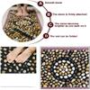 TPTBON Foot Massager Stone Mat, Acupressure Foot Massage Mat with Natural Stones, Reflexology Mat for Home and Outdoor Use, 16.5" X59.8"(B) view 3