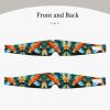 Hd Koi Fish Print Men and Women Breathable and Adjustable Sleep Eye and Ear Muffs Mask Yoga Travel view 2