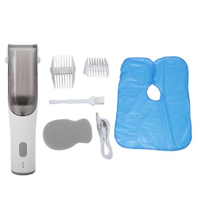 BTSEURY Hair Trimmer for Kids, Baby Hair Clipper with Vacuum Water Quiet Safe Hair Cutting Kids Hair Trimmer with 2 Guide Combs (CDH001S)