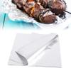 100 PCS Foil Wrapping Paper, Thickened Sandwich Wrapping Paper Aluminum Foil Sheets For BBQ Barbecue Baking Food view 4