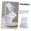 NULYLU Convenient Mop Head Refill Replaceable Cleaning Mop for Wood Tile Bathtub and Car Non-Scratch Material Easy to Use view 2