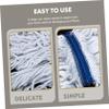 NULYLU Convenient Mop Head Refill Replaceable Cleaning Mop for Wood Tile Bathtub and Car Non-Scratch Material Easy to Use view 4