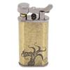 Kiribi Takara Japanese Dual Flame Pipe Lighter - Refillable (Brass) view 2