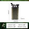 Kiribi Takara Japanese Dual Flame Pipe Lighter - Refillable (Brass) view 3