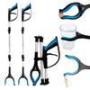 LIFE WORKS Reacher Grabber Tool, 360 Rotating Head, 4.5 Jaw Opening, Ergonomic Handle, Folds for Storage, Aids in Reaching Items High or Low, Surgery Recovery, Hip Replacement (2 Pack) view 1